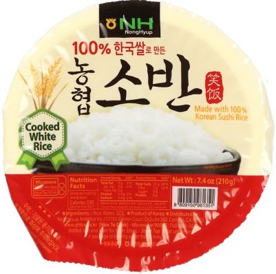 NONGHYUP【即食米饭 - 白米饭】韩国进口 可微波 210g